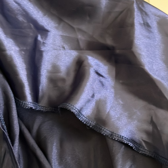 Blue Cowl Neck Adjustable Mini Dress 💖 - Picture 12 of 13